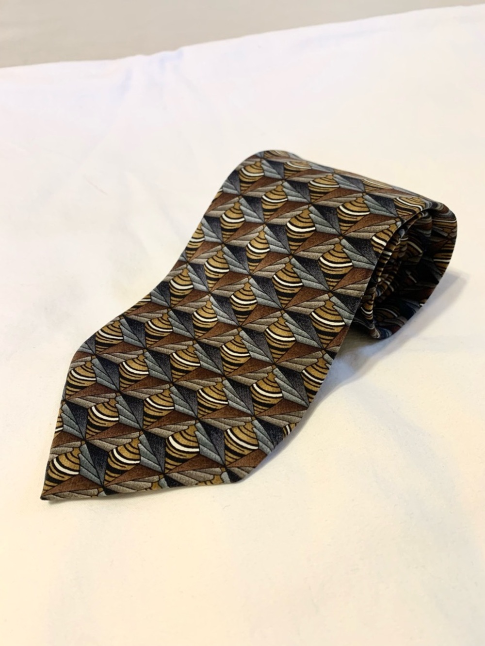 Vintage Neck Tie. Silk. Made in USA